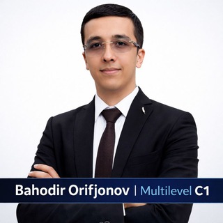 Telegram profile photo for Bahodir Orifjonov | Multilevel C1