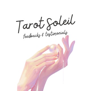 Telegram profile photo for tarot soleil reviews