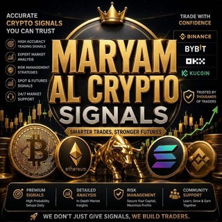Telegram profile photo for MARYAM AL CRYPTO SIGNALS