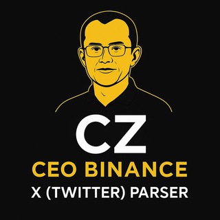 Telegram profile photo for CZ CEO Binance | X (Twitter) Parser
