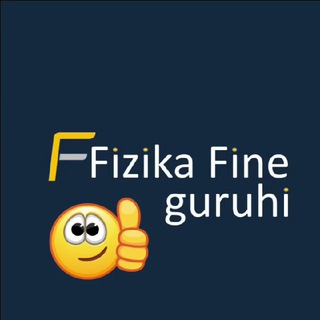 Telegram profile photo for Fizika Fine guruhi