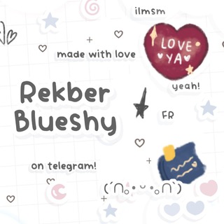 Telegram profile photo for OPEN • REKBER BLUESHY