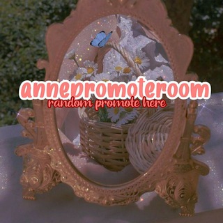 Telegram group profile photo for annepromotesroom ♡