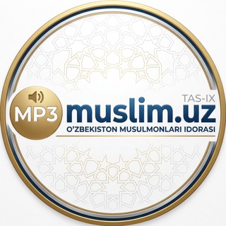 Telegram profile photo for mp3muslim.uz