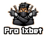 Telegram profile photo for PRO 1XBET