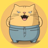 Telegram profile photo for Goofy Cat | Portal
