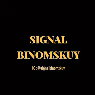 Telegram profile photo for SIGNAL BINOMSKUY