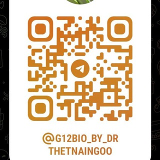 Telegram profile photo for G_12/Bio(Myanmar_Curriculum)