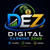 Telegram profile photo for Digital Earning Zone Channel
