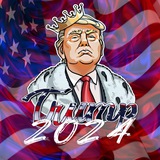 Telegram profile photo for Trump 2024 (BEST COMMUNITY TOKEN LOWTAX 1/1)