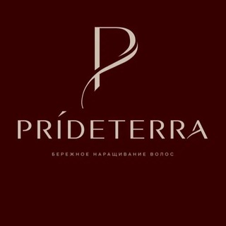Telegram profile photo for PRIDETERRA - наращивание волос | окрашивание | уходы