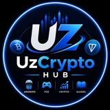 Telegram profile photo for UzCrypto Hub