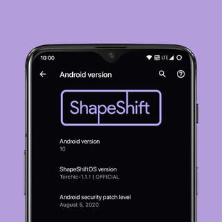 Telegram profile photo for ShapeShiftOS Updates