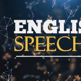 Telegram profile photo for English Speeches