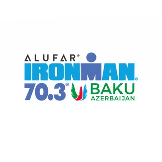 Telegram profile photo for ALUFAR IRONMAN 70.3 Baku 🏊🏻🚴🏻🏃🏻🇦🇿
