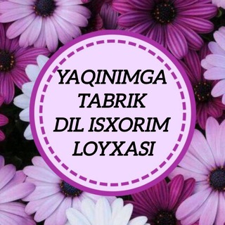 Telegram profile photo for 🥰YAQINIMGA TABRIK❤️ DIL ISXORIM 💖