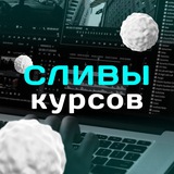 Telegram profile photo for ‼️ СЛИВЫ КУРСОВ ‼️