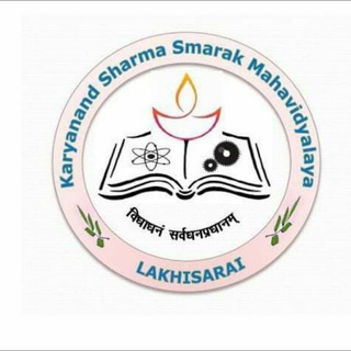 Telegram profile photo for KSS College, Lakhisarai.(Official Channel) Munger university, Munger.✍