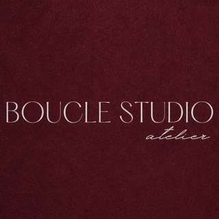 Telegram profile photo for BOUCLE STUDIO atelier
