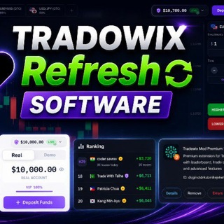 Telegram profile photo for Tradowix demo to live