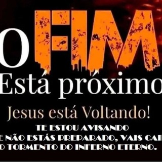 Telegram profile photo for SINAIS FIM DOS TEMPOS SEU TELE JORNAL DO DIA A DIA EVANGELIZE LEIA A BÍBLIA JESUS ESTÁ VOLTANDO!