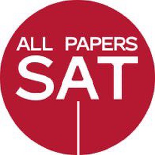 Telegram profile photo for ALLSATPAPERS AP SAT ACT TOEFL IELTS EXAM LEAKS & Proxy