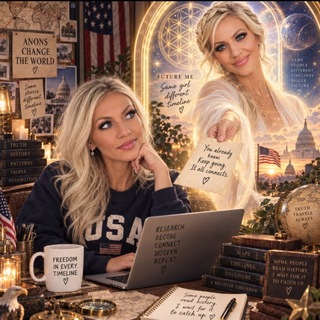 Telegram profile photo for Lady Liberty Lashes N’ Lattes Decode Dump