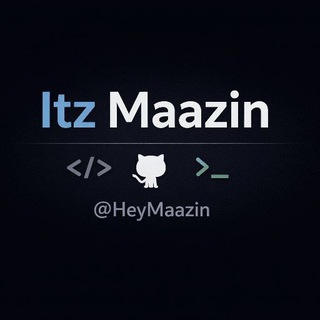 Telegram profile photo for Itz Maazin • Official