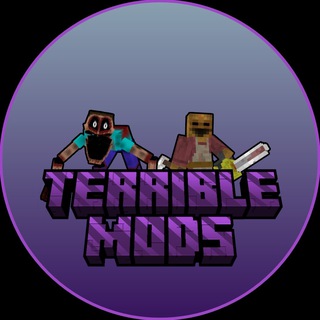 Telegram profile photo for Terrible Mods | Minecraft Bedrock