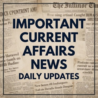 Telegram profile photo for Current Affairs ◾️