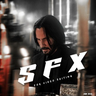 Telegram profile photo for SFX for Video Editing