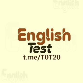 Telegram profile photo for English Test