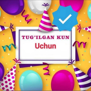 Telegram profile photo for Tugʻilgan kun uchun tabriklar