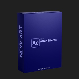 Telegram profile photo for After Effects(NEW ART)