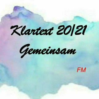 Telegram profile photo for Klartext2021Gemeinsam/ der zweite 🔝🖤🤍❤