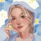 Telegram profile photo for лунави ๋࣭ ⚝