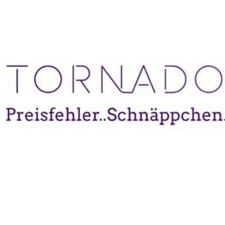 Telegram profile photo for TornadoDeals🌪🌪Angebote-Sturm|Preisfehler-Schnäppchen|Freebies|Codes