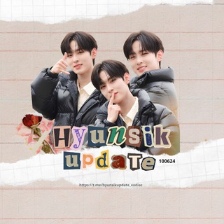 Telegram profile photo for HYUNSIK UPDATE