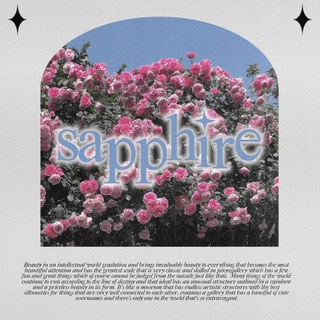 Telegram profile photo for Sapphire