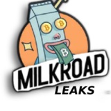 Telegram profile photo for Milkroad Leaks crypto
