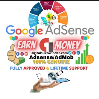 Telegram profile photo for 💰Earn💵Online with Adsense