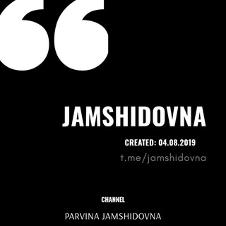Telegram profile photo for Жамшидовна)