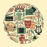 Telegram profile photo for I love art.