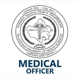 Telegram profile photo for Medical Officer Rajasthan
