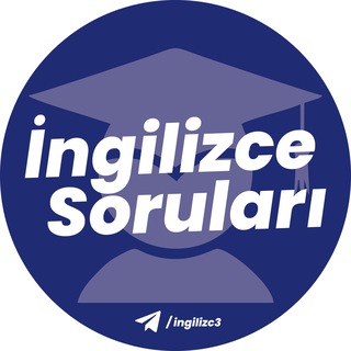 Telegram profile photo for İngilizce Soruları ve İngilizce Kelimeler