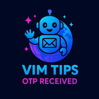 Telegram group profile photo for VIM TIPS OTP RECEIVED