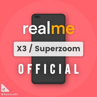 Telegram profile photo for Realme X3/Superzoom | OFFICIAL