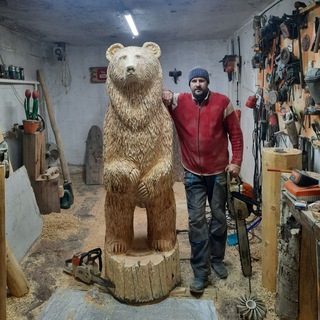 Telegram profile photo for Резьба бензопилой. Романов Вячеслав