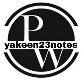 Telegram profile photo for yakeen23notes