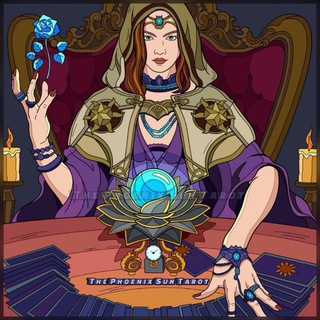 Telegram profile photo for The Phoenix Sun Tarot